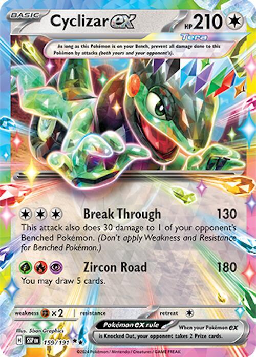 Cyclizar ex 159/191 (SV08: Surging Sparks)  - Holofoil | Good Games Morley