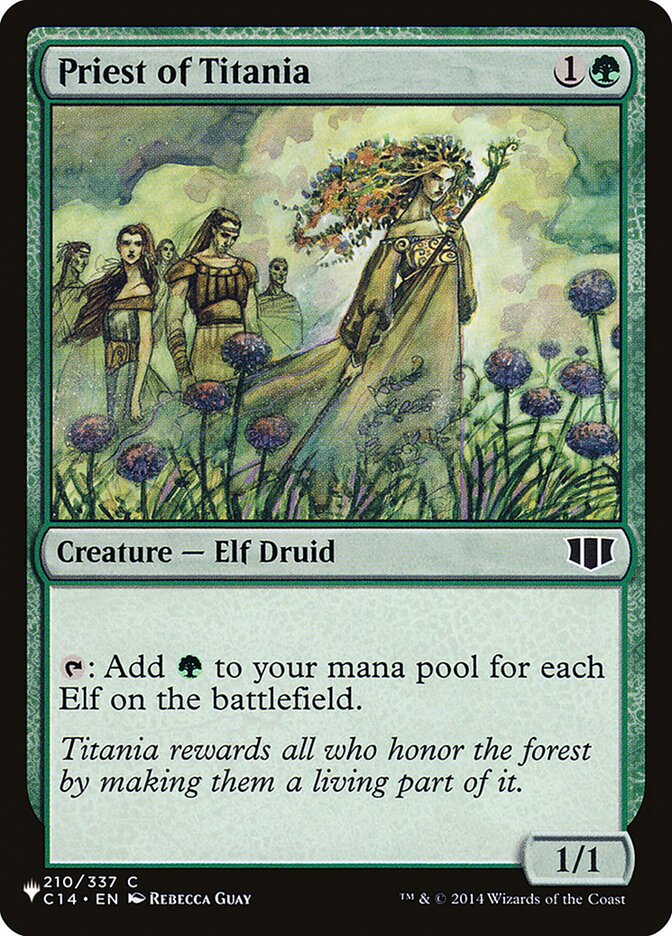 Priest of Titania C14-210/5075 (The List Reprints)  | Good Games Morley