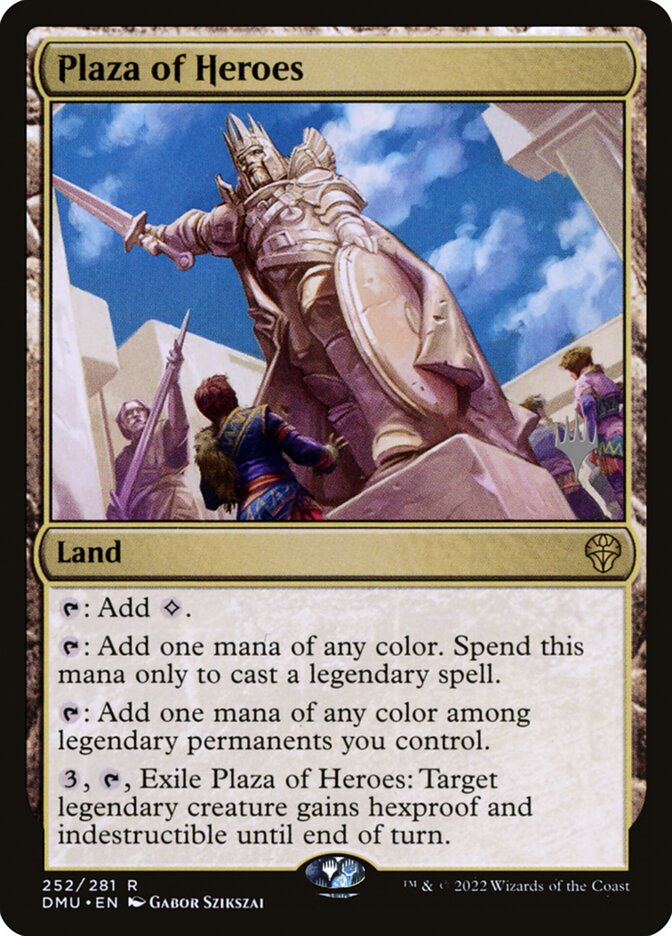 Plaza of Heroes 252p/161 (Promo Pack: Dominaria United)  | Good Games Morley