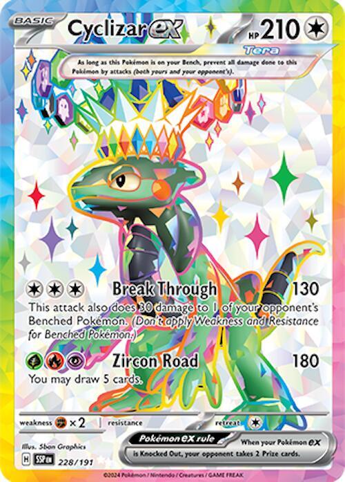 Cyclizar ex 228/191 (SV08: Surging Sparks)  - Holofoil | Good Games Morley