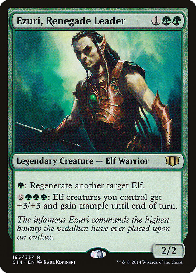 Ezuri, Renegade Leader 195/337 (Commander 2014)  | Good Games Morley