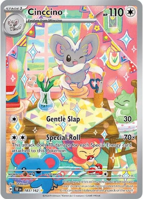 Cinccino 183/162 (SV05: Temporal Forces)  - Holofoil | Good Games Morley