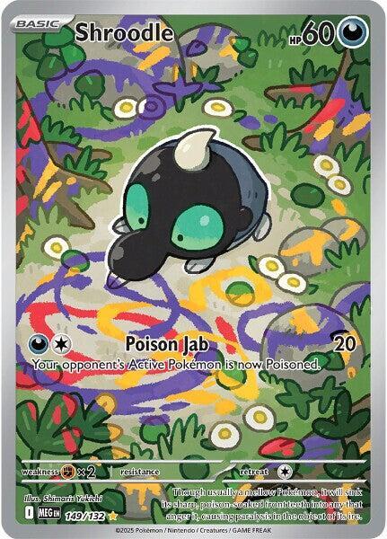Shroodle 149/132 (ME01: Mega Evolution)  - Holofoil | Good Games Morley
