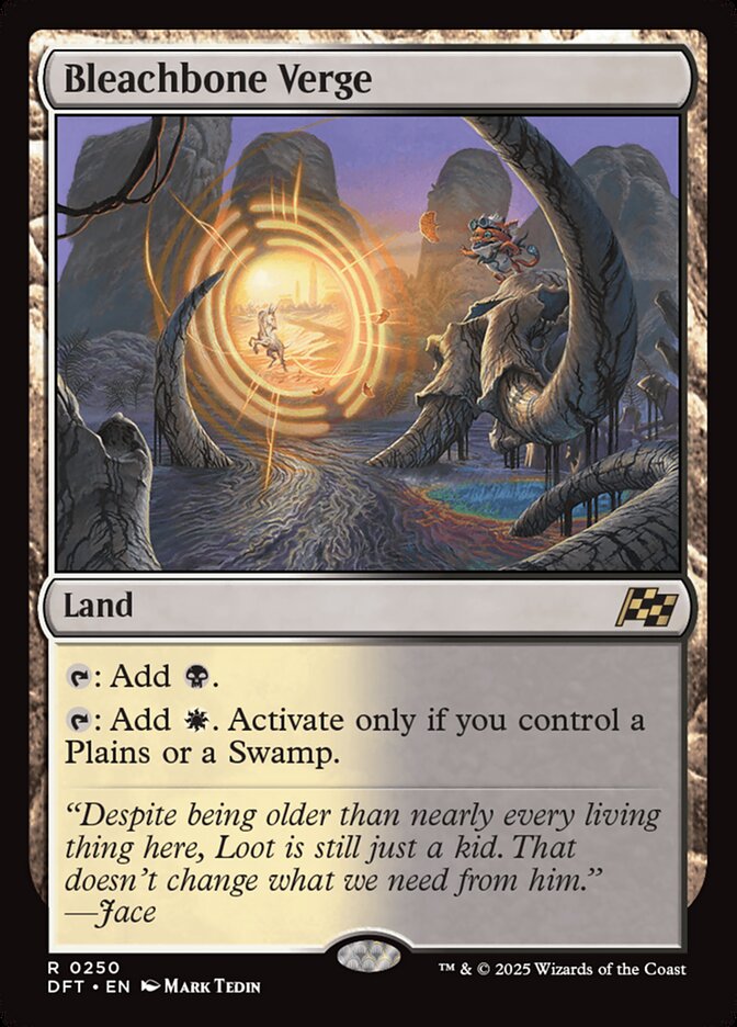 Bleachbone Verge 250 (Aetherdrift)  - Foil | Good Games Morley