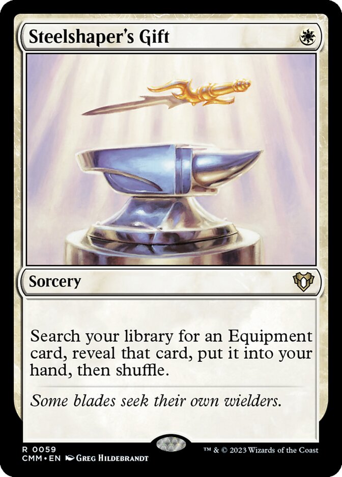 Steelshaper's Gift 59 (Commander Masters)  | Good Games Morley