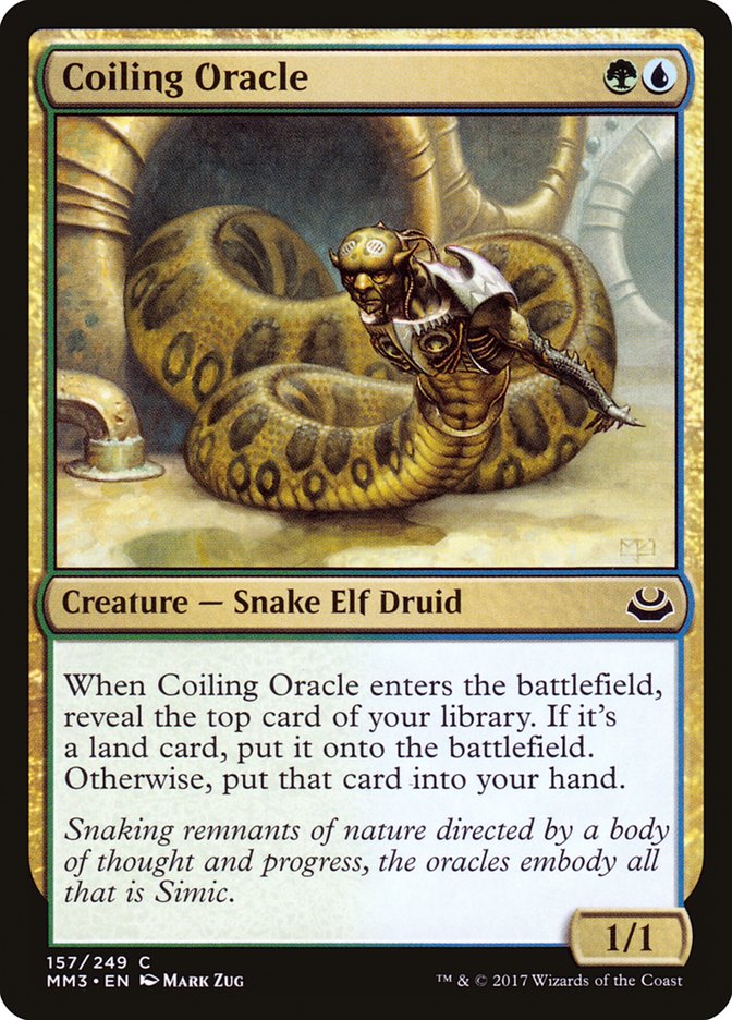 Coiling Oracle 157/249 (Modern Masters 2017)  - Foil | Good Games Morley
