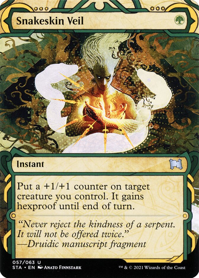Snakeskin Veil 57/63 (Strixhaven: Mystical Archives)  - Foil | Good Games Morley