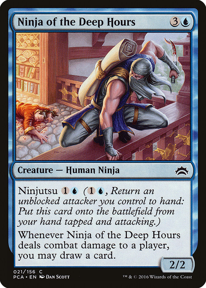 Ninja of the Deep Hours 21/156 (Planechase Anthology)  | Good Games Morley