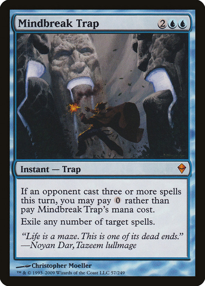 Mindbreak Trap 57/249 (Zendikar)  | Good Games Morley