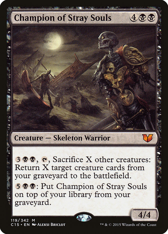 Champion of Stray Souls 119/342 (Commander 2015)  | Good Games Morley