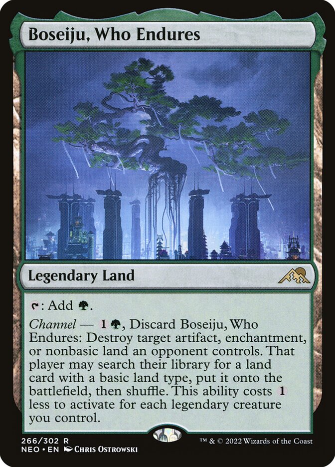 Boseiju, Who Endures 266/302 (Kamigawa: Neon Dynasty)  | Good Games Morley