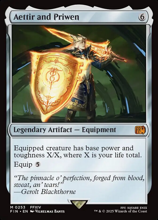 Aettir and Priwen 253 (FINAL FANTASY)  - Foil | Good Games Morley