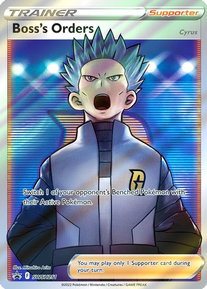 Boss's Orders SWSH251 (SWSH: Sword & Shield Promo Cards)  - Holofoil | Good Games Morley