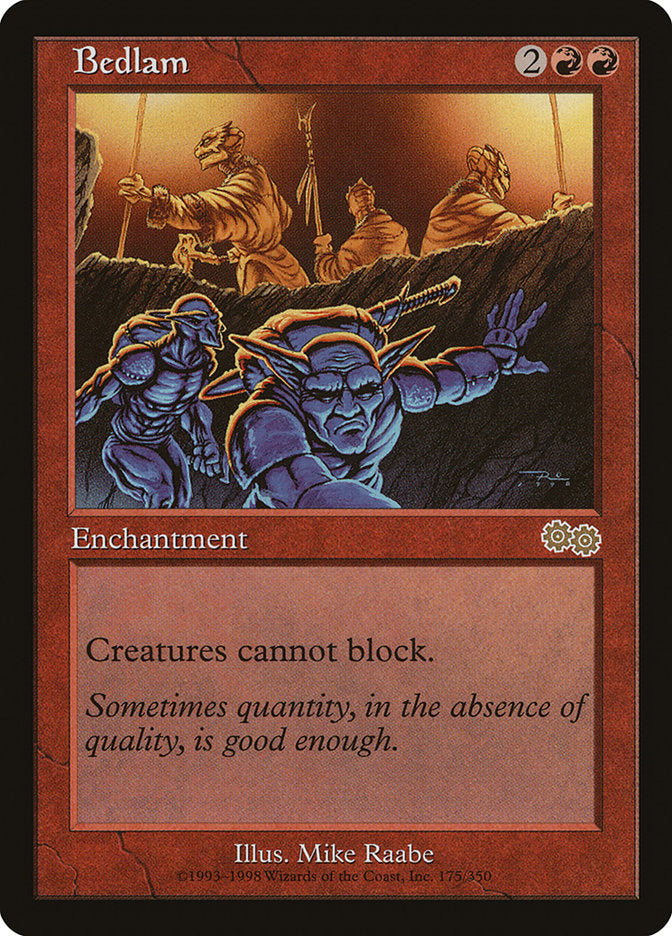 Bedlam 175/350 (Urza's Saga)  | Good Games Morley