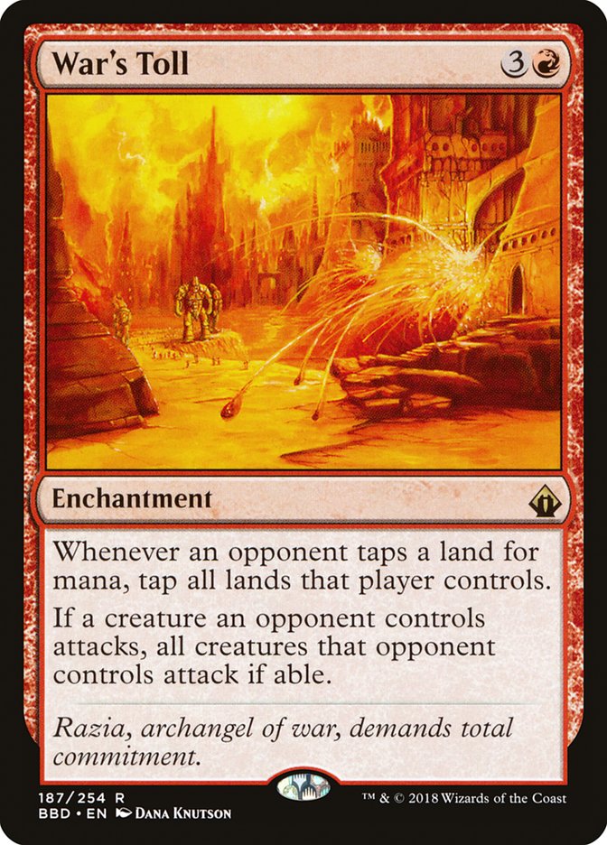Wars Toll 187/254 (Battlebond)  | Good Games Morley