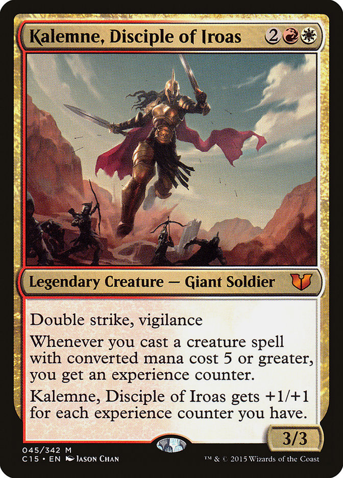 Kalemne, Disciple of Iroas 45/342 (Commander 2015)  | Good Games Morley