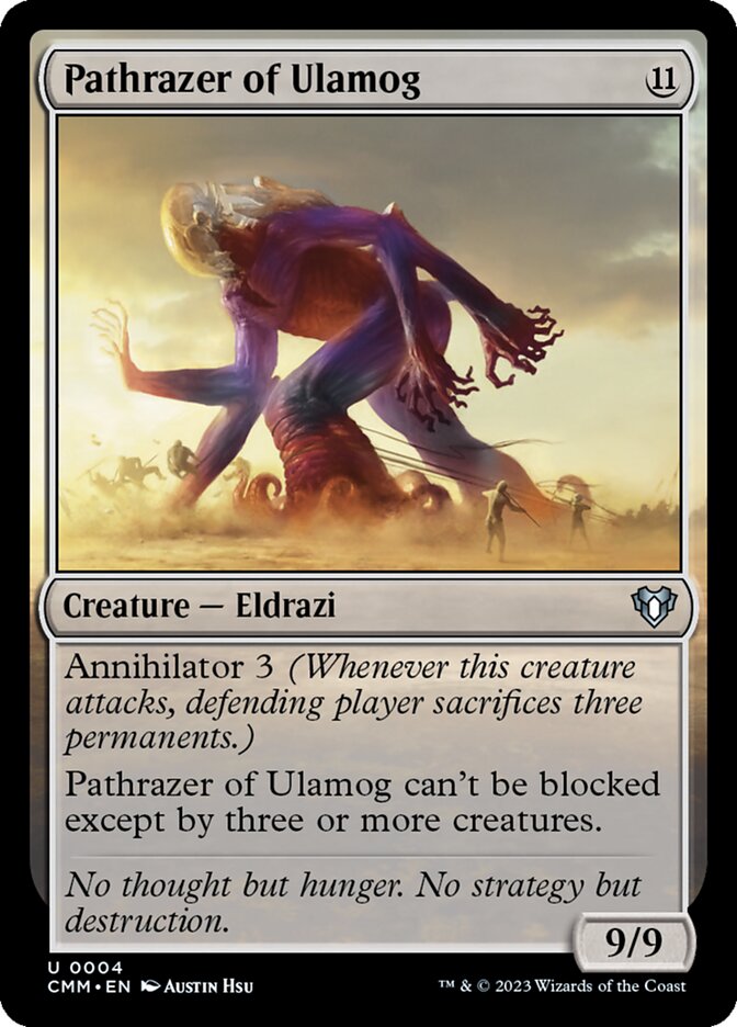 Pathrazer of Ulamog 4 (Commander Masters)  | Good Games Morley