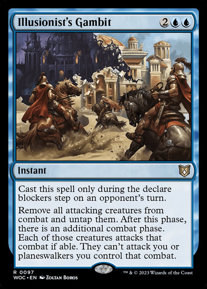 Illusionist's Gambit 97/173 (Commander: Wilds of Eldraine)  | Good Games Morley