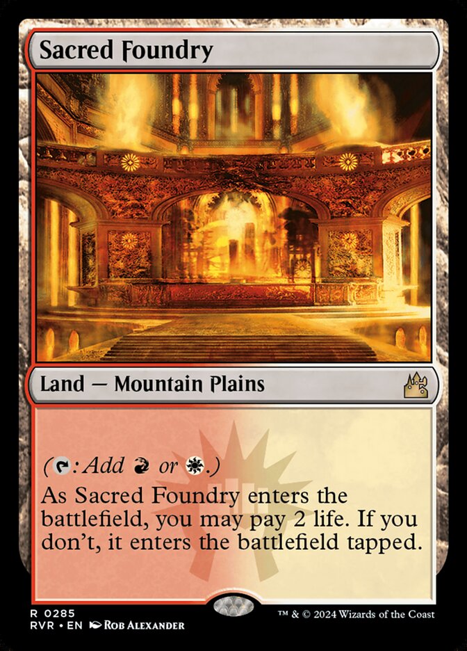 Sacred Foundry 285 (Ravnica Remastered)  | Good Games Morley