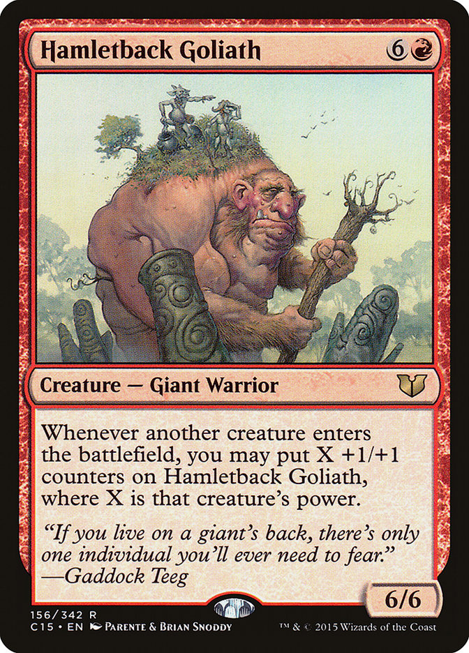 Hamletback Goliath 156/342 (Commander 2015)  | Good Games Morley