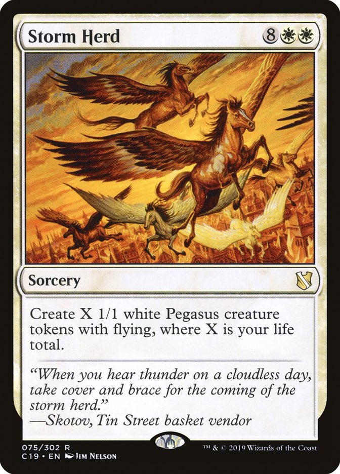 Storm Herd 75/302 (Commander 2019)  | Good Games Morley
