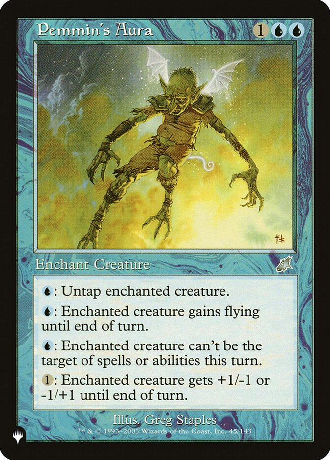 Pemmin's Aura SCG-45/5075 (The List Reprints)  | Good Games Morley