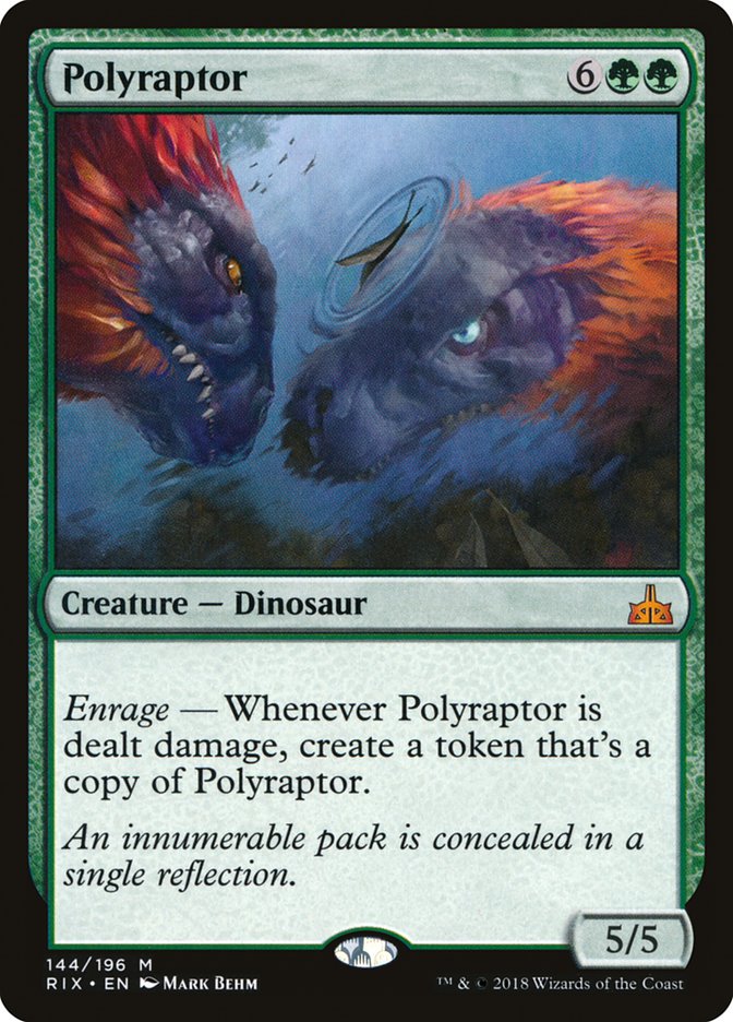 Polyraptor 144/196 (Rivals of Ixalan)  | Good Games Morley