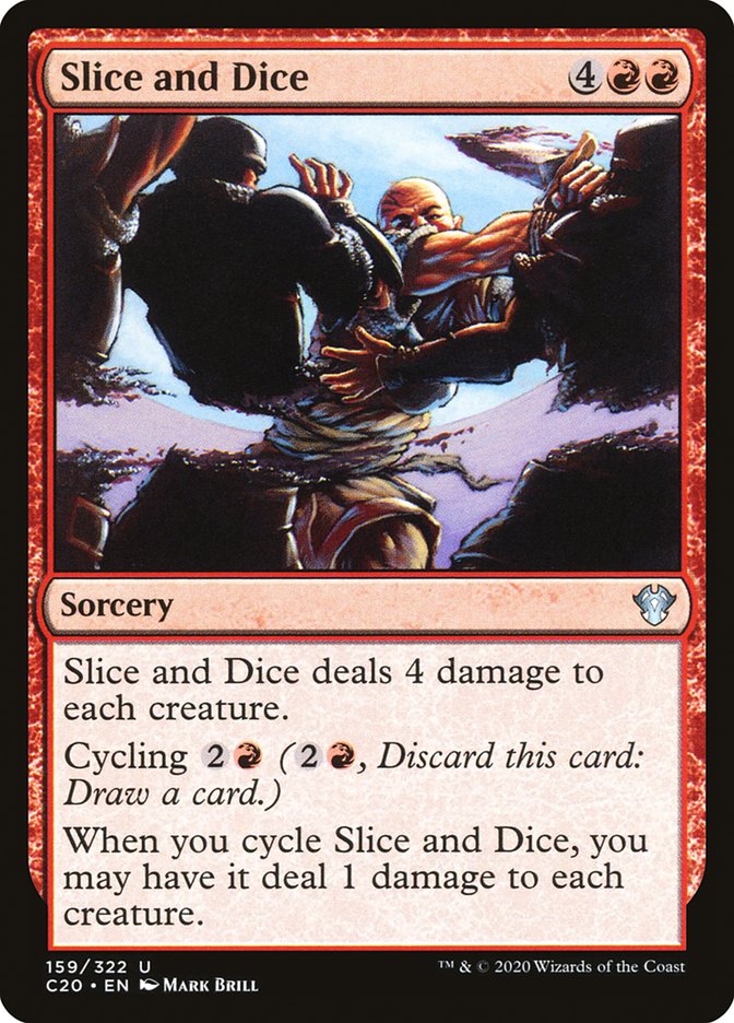 Slice and Dice 159/322 (Commander 2020)  | Good Games Morley