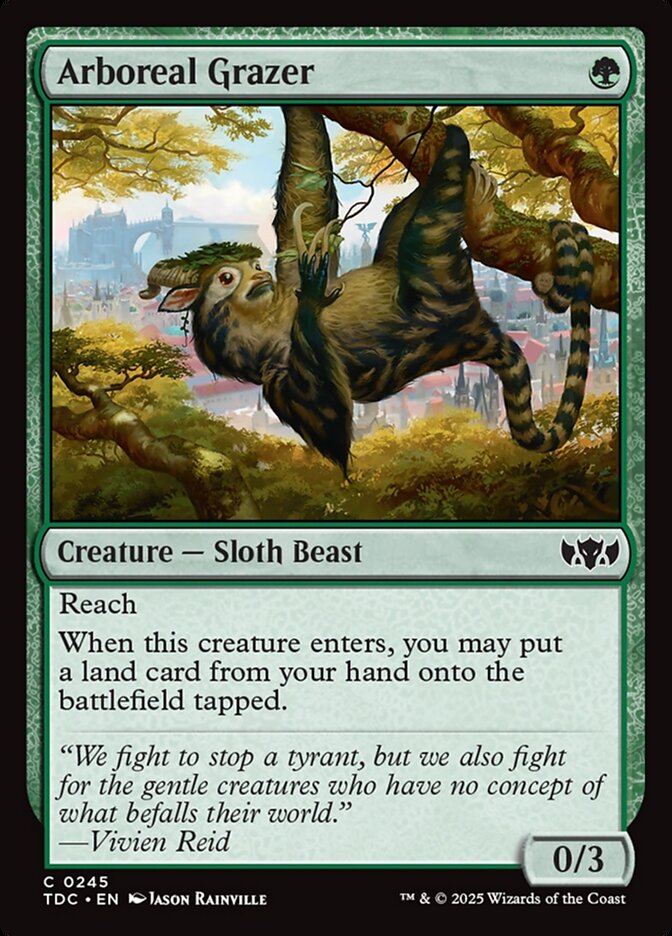 Arboreal Grazer 245 (Commander: Tarkir: Dragonstorm)  | Good Games Morley