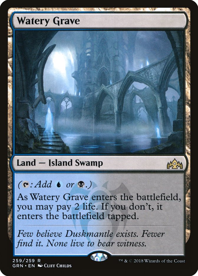 Watery Grave 259/259 (Guilds of Ravnica)  | Good Games Morley
