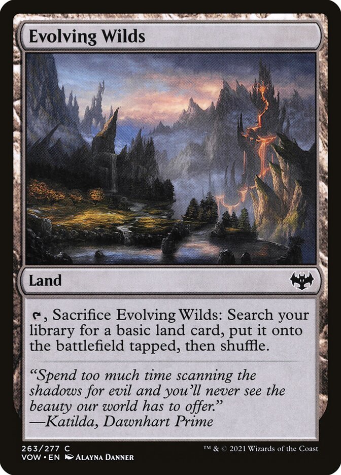 Evolving Wilds 263/277 (Innistrad: Crimson Vow)  | Good Games Morley