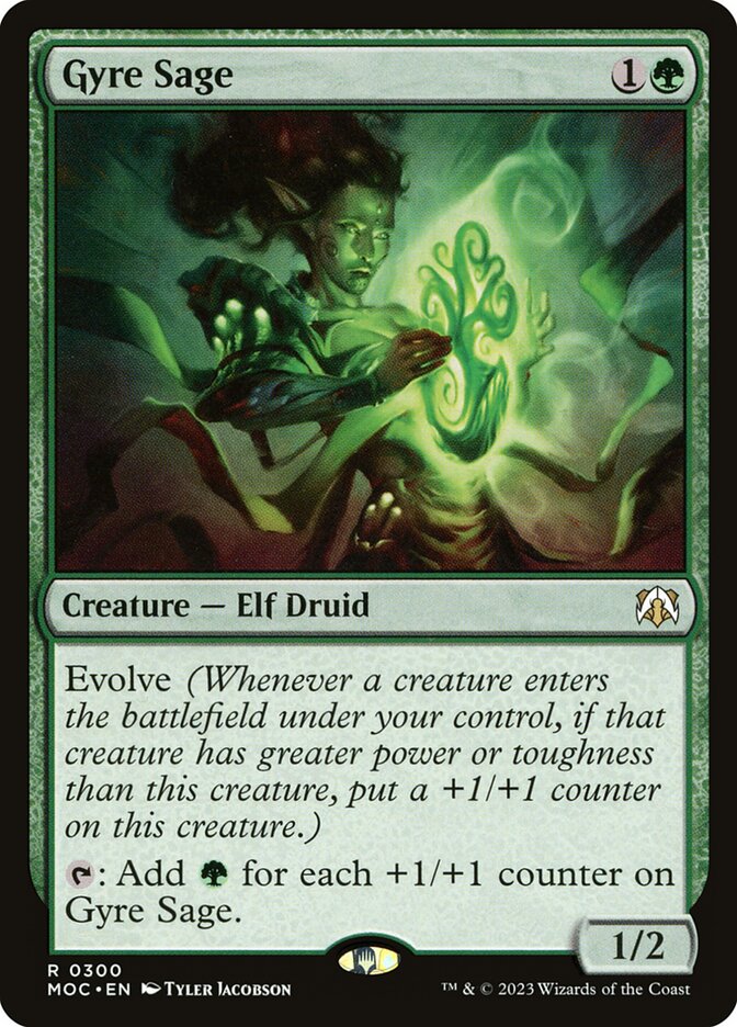 Gyre Sage 300/444 (Commander: March of the Machine)  | Good Games Morley
