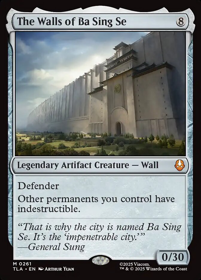The Walls of Ba Sing Se 261 (Avatar: The Last Airbender)  - Foil | Good Games Morley