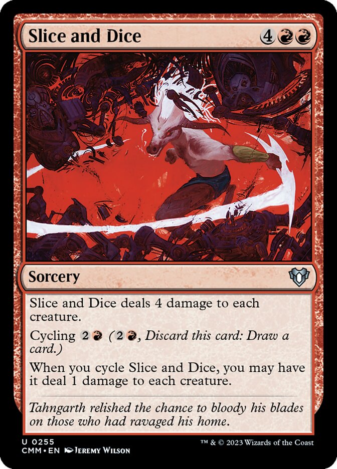 Slice and Dice 255/451 (Commander Masters)  | Good Games Morley