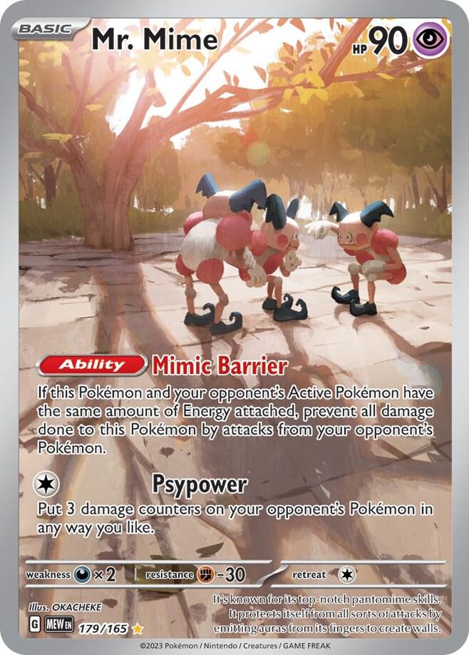 Mr. Mime 179/165 (SV: Scarlet & Violet 151)  - Holofoil | Good Games Morley