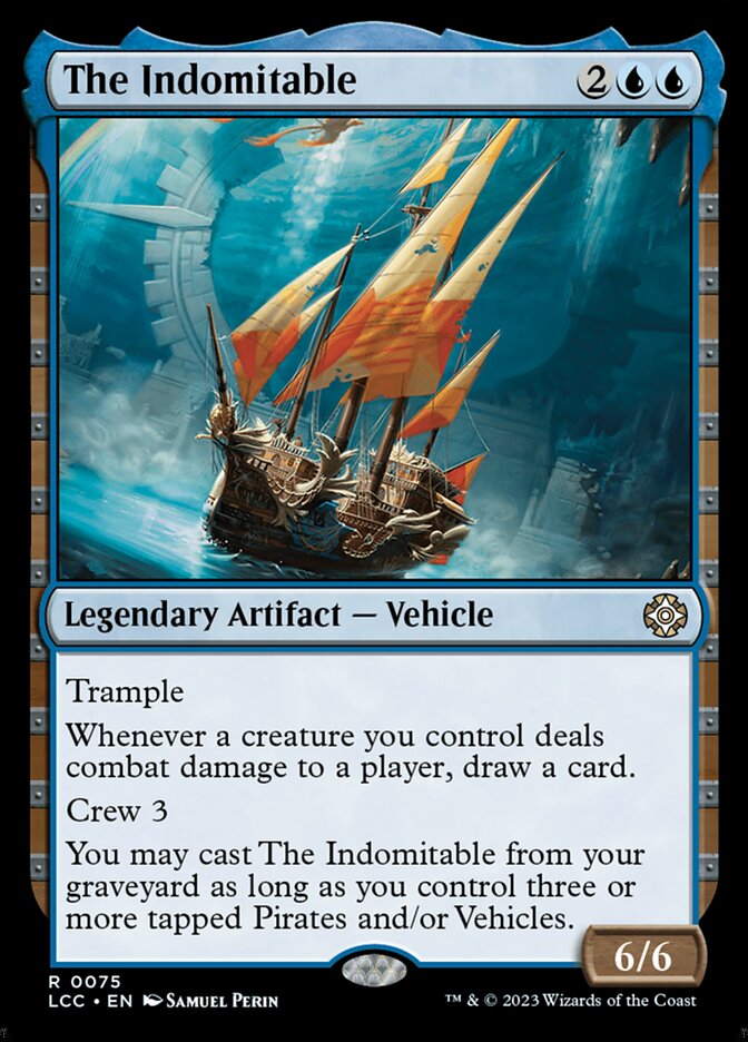 The Indomitable 75 (Commander: The Lost Caverns of Ixalan)  | Good Games Morley