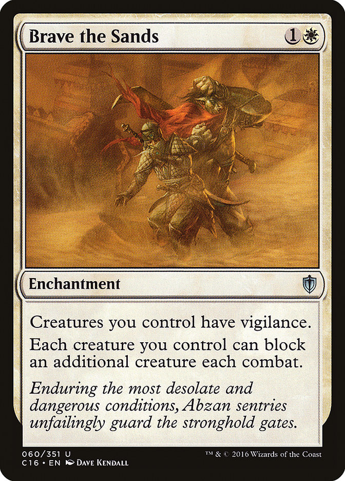 Brave the Sands 60/351 (Commander 2016)  | Good Games Morley