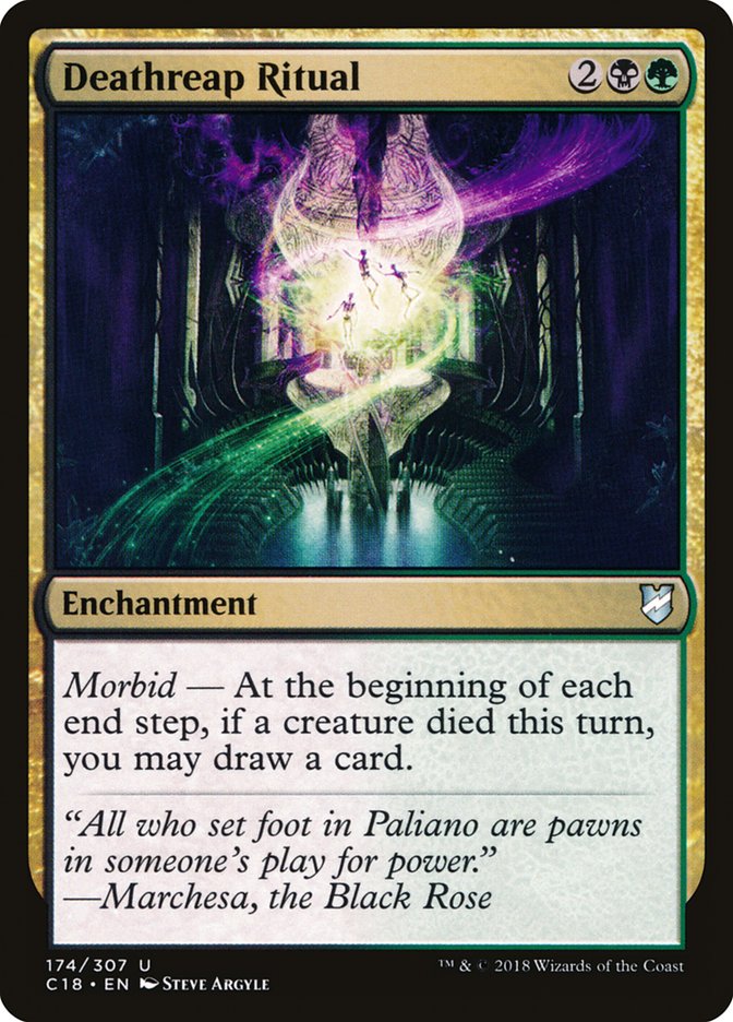 Deathreap Ritual 174/307 (Commander 2018)  | Good Games Morley