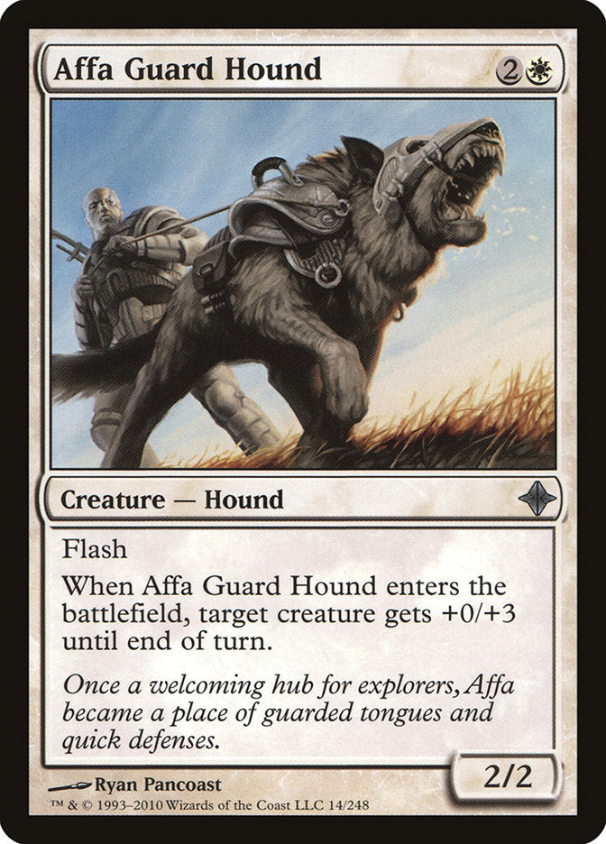 Affa Guard Hound 14/248 (Rise of the Eldrazi)  - Foil | Good Games Morley