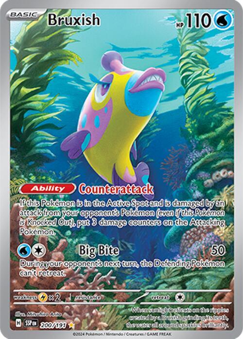 Bruxish 200/191 (SV08: Surging Sparks)  - Holofoil | Good Games Morley