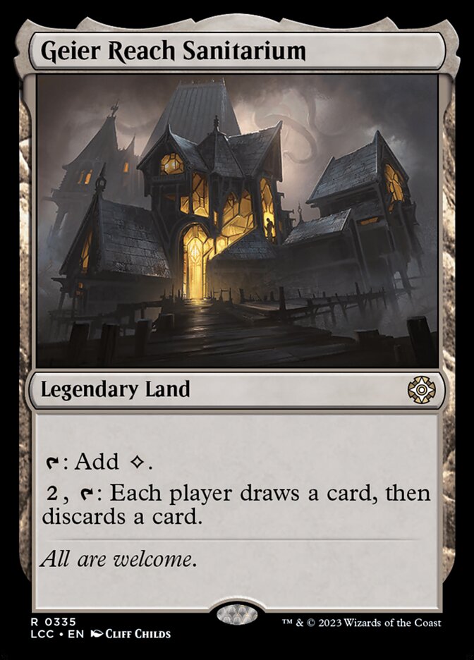 Geier Reach Sanitarium 335/370 (Commander: The Lost Caverns of Ixalan)  | Good Games Morley