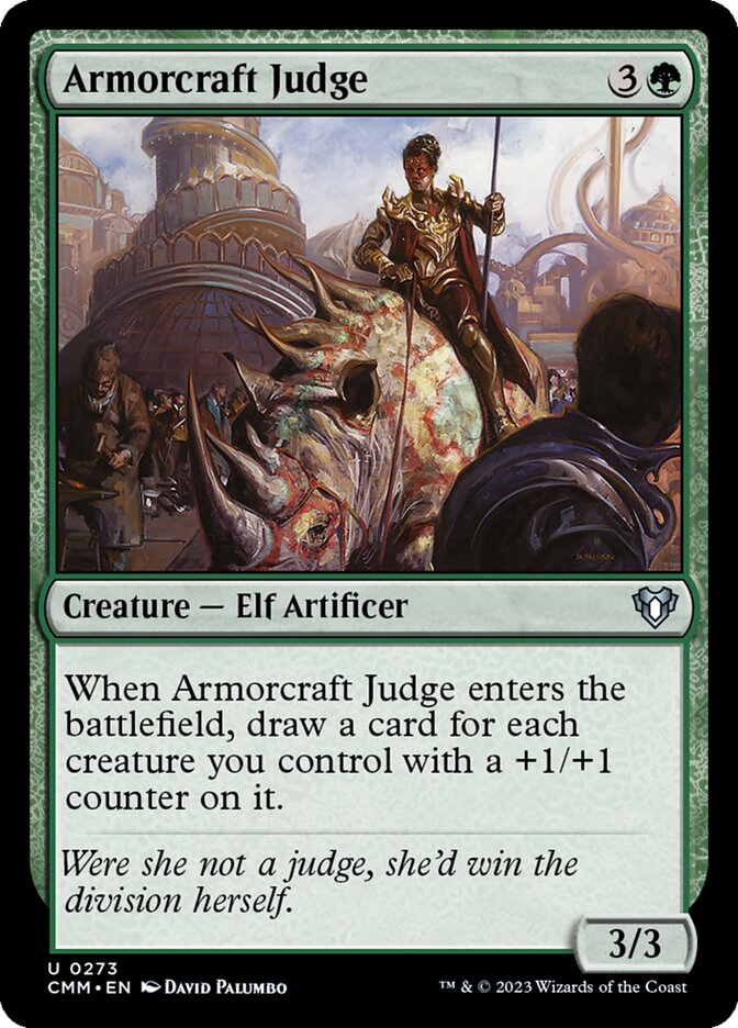 Armorcraft Judge 273/451 (Commander Masters)  - Foil | Good Games Morley