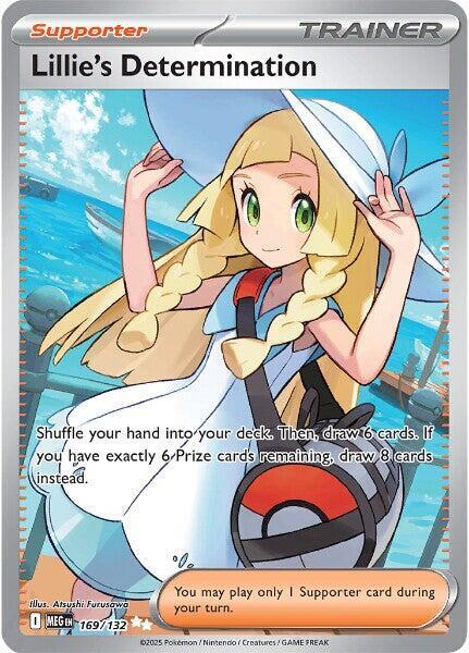 Lillie's Determination 169/132 (ME01: Mega Evolution)  - Holofoil | Good Games Morley