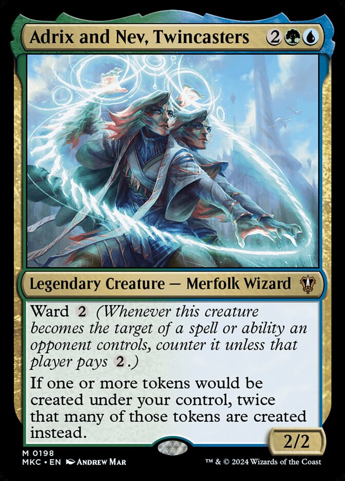 Adrix and Nev, Twincasters 198 (Commander: Murders at Karlov Manor)  | Good Games Morley