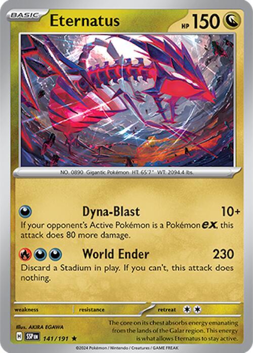 Eternatus 141/191 (SV08: Surging Sparks)  - Holofoil | Good Games Morley