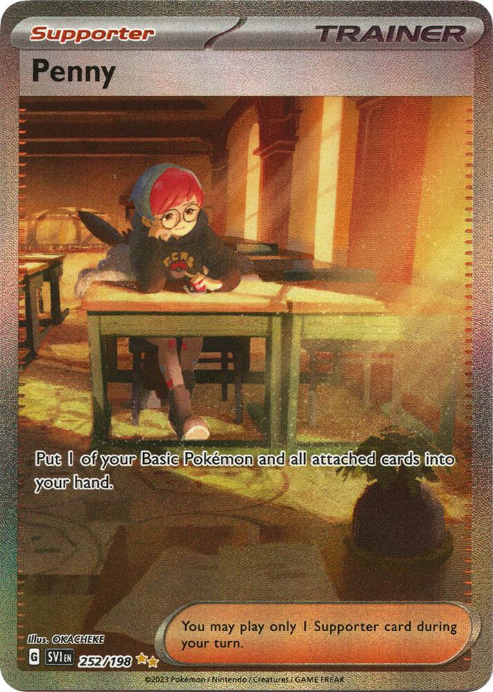 Penny 252/198 (SV01: Scarlet & Violet Base Set)  - Holofoil | Good Games Morley