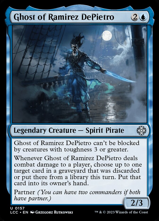 Ghost of Ramirez DePietro 157/370 (Commander: The Lost Caverns of Ixalan)  | Good Games Morley