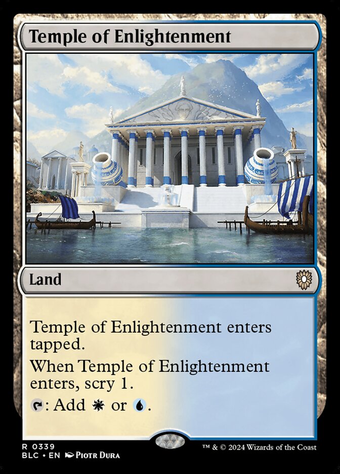 Temple of Enlightenment 339 (Commander: Bloomburrow)  | Good Games Morley