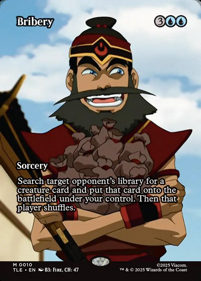 Bribery 10/317 (Avatar: The Last Airbender: Eternal-Legal)  - Borderless | Good Games Morley