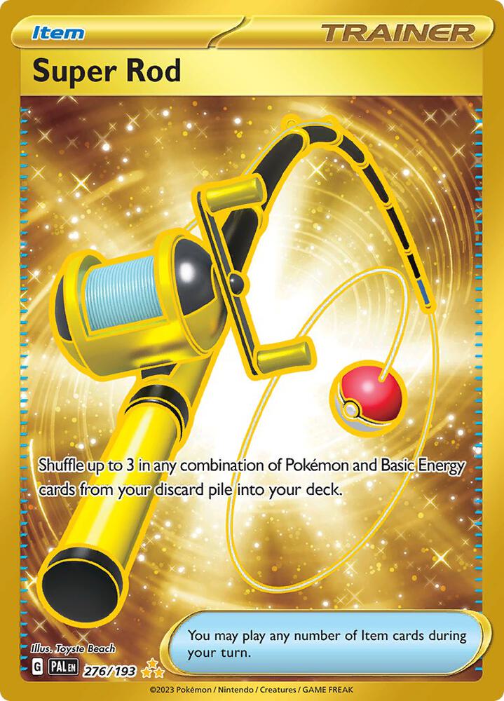 Super Rod 276/193 (SV02: Paldea Evolved)  - Holofoil | Good Games Morley